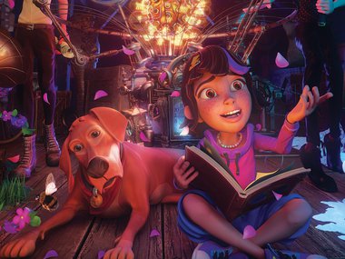 Image of Mia from the Digital Dome Theater show Magic Globe